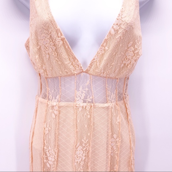 NEW NBD Libra Midi Dress in Nude Pink Sz XS - Picture 7 of 12